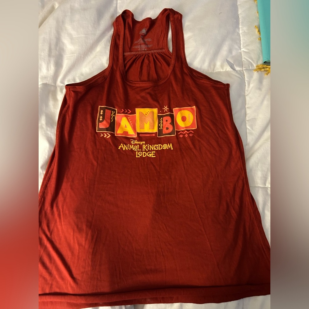 Disney Animal Kingdom Lodge, Jambo tank top size M NWT